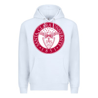 White santa clara u Premium Hoodie - linhVisuals