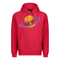 Cardinal Burger  Saturn Premium Hoodie - linhVisuals