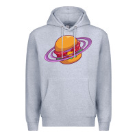 Burger  Saturn Premium Hoodie | Teevron