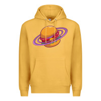 Mustard Burger  Saturn Premium Hoodie - linhVisuals