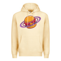 Pina Colada Burger  Saturn Premium Hoodie - linhVisuals