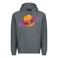 Rock Burger  Saturn Premium Hoodie - linhVisuals