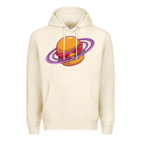 Tofu Burger  Saturn Premium Hoodie - linhVisuals