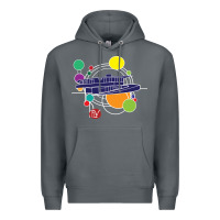 Rock retro graphic design   frank lloyd wright Premium Hoodie - linhVisuals