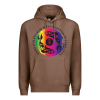 Chestnut two lost souls swimming in a fish bowl Premium Hoodie - linhVisuals