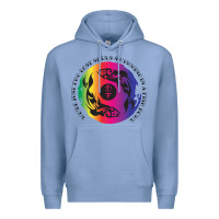 Colony Blue two lost souls swimming in a fish bowl Premium Hoodie - linhVisuals