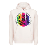 Pale Pink two lost souls swimming in a fish bowl Premium Hoodie - linhVisuals