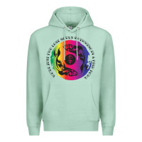 Seafoam two lost souls swimming in a fish bowl Premium Hoodie - linhVisuals