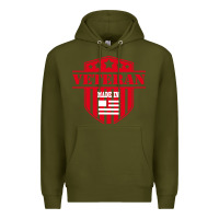 Army Green veteran made in usa   military Premium Hoodie - linhVisuals