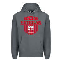 Rock veteran made in usa   military Premium Hoodie - linhVisuals
