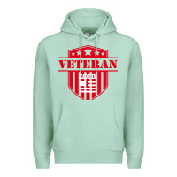 Seafoam veteran made in usa   military Premium Hoodie - linhVisuals
