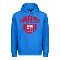 True Royal veteran made in usa   military Premium Hoodie - linhVisuals