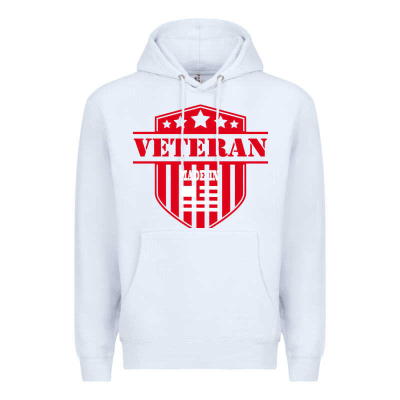 Veteran Made In Usa   Military Premium Hoodie by linhVisuals | Teevron
