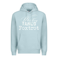 Blue Mist wtf in military speak   saying Premium Hoodie - linhVisuals