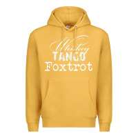 Mustard wtf in military speak   saying Premium Hoodie - linhVisuals