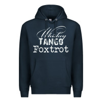 Navy wtf in military speak   saying Premium Hoodie - linhVisuals
