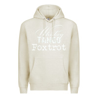 Oatmeal Heather wtf in military speak   saying Premium Hoodie - linhVisuals