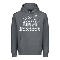 Rock wtf in military speak   saying Premium Hoodie - linhVisuals