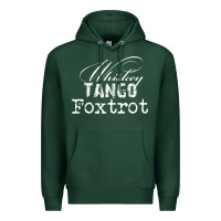 Sports Green wtf in military speak   saying Premium Hoodie - linhVisuals