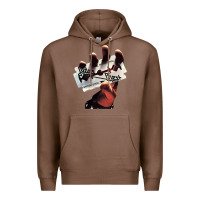 Chestnut Judas Of Priest - British Steel Premium Hoodie - linhVisuals