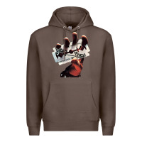 Coffee Judas Of Priest - British Steel Premium Hoodie - linhVisuals