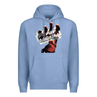 Colony Blue Judas Of Priest - British Steel Premium Hoodie - linhVisuals