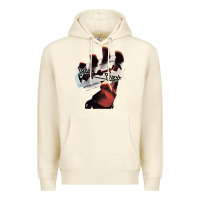 Sandshell Judas Of Priest - British Steel Premium Hoodie - linhVisuals