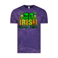 Cloud Purple Beer Irish Periodic table St. Patrick's Vintage Tee - LillyAllenDesigns