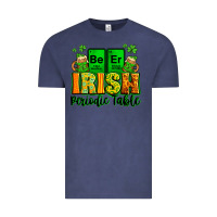 Vintage Denim Beer Irish Periodic table St. Patrick's Vintage Tee - LillyAllenDesigns