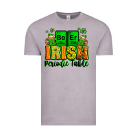 Vintage Zinc Beer Irish Periodic table St. Patrick's Vintage Tee - LillyAllenDesigns