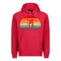Cardinal skateboard vintage for skateboards lovers Premium Hoodie - linhVisuals