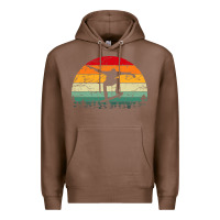Chestnut skateboard vintage for skateboards lovers Premium Hoodie - linhVisuals
