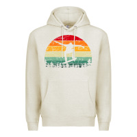 Oatmeal Heather skateboard vintage for skateboards lovers Premium Hoodie - linhVisuals