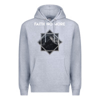 Heather Grey faith no more Premium Hoodie - linhVisuals