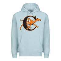 Blue Mist The campbell fighting camels Premium Hoodie - linhVisuals