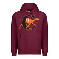 Burgundy The campbell fighting camels Premium Hoodie - linhVisuals