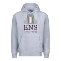 Heather Grey École normale supérieure (paris) Premium Hoodie - linhVisuals