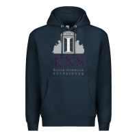 Navy École normale supérieure (paris) Premium Hoodie - linhVisuals
