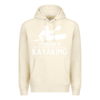 Sandshell kayaking t  shirt i' d rather be at the lake kayaking t  shirt Premium Hoodie - linhVisuals