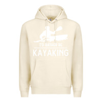 Tofu kayaking t  shirt i' d rather be at the lake kayaking t  shirt Premium Hoodie - linhVisuals