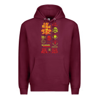 Burgundy america, concert, europe, morgue, world,nying, sosmula, city, rap, cit Premium Hoodie - linhVisuals