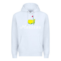 White MASTERS Premium Hoodie - linhVisuals