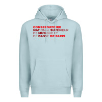 Blue Mist logocnsmdp conservatoire de paris Premium Hoodie - linhVisuals