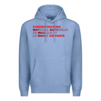 Colony Blue logocnsmdp conservatoire de paris Premium Hoodie - linhVisuals
