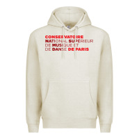 Oatmeal Heather logocnsmdp conservatoire de paris Premium Hoodie - linhVisuals