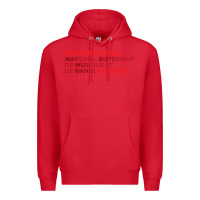 Red logocnsmdp conservatoire de paris Premium Hoodie - linhVisuals
