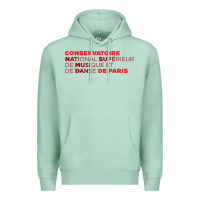 Seafoam logocnsmdp conservatoire de paris Premium Hoodie - linhVisuals