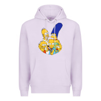 Lilac simpson Premium Hoodie - linhVisuals