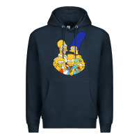 Navy simpson Premium Hoodie - linhVisuals