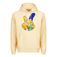 Pina Colada simpson Premium Hoodie - linhVisuals